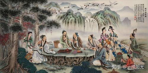 古代人喝茶吃瓜视频,穿越时空的消夏雅集