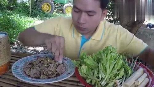 泰国小哥吃蛇瓜视频,惊险滋味大揭秘！