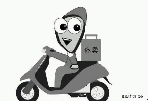 外卖员吃瓜搞笑视频,笑料百出引网友热议