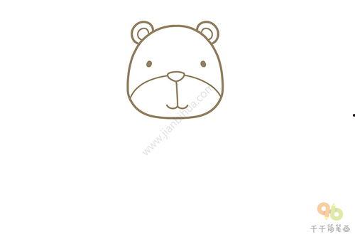 小熊吃瓜怎么画简笔画视频,轻松绘制可爱小熊的夏日美食时光